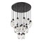 Z-Lite Arden Chandelier, 27-Light, 36 In.W x 12 In.H, Matte Black/Clear 651P-27R-MB - alternate 5